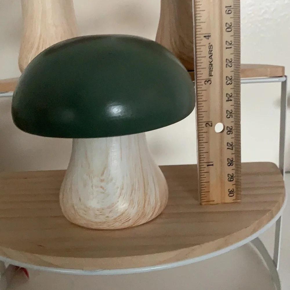 Easter Target 3pc Ceramic Spring Mushroom Set. Brand New.